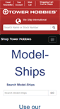 Mobile Screenshot of model-ships.com