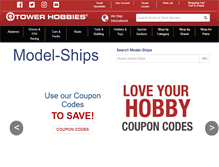 Tablet Screenshot of model-ships.com